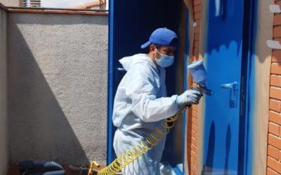 Arreglo de pintura de puertas en Barcelona