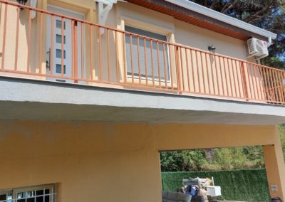 balcón después de la reparación en urbanización can salva en Gironan-4