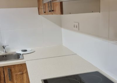 Cocina después de la reforma en la vivienda en Montaner- Barcelona para partucular 2