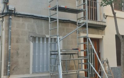Pintura Exterior en Sant Andreu, Barcelona: Rehabilitación de fachada