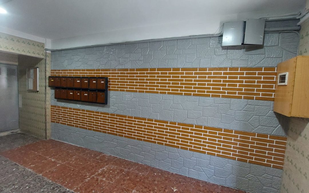 Reforma de pintura en comunidad de vecinos – Calle Alcántara, Nou Barris (Barcelona)